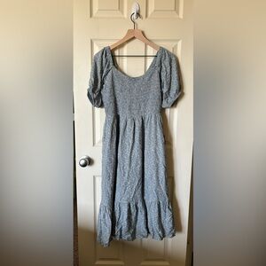 LCW Blue Floral Parker